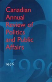 book Canadian Annual Review of Politics and Public Affairs : 1996