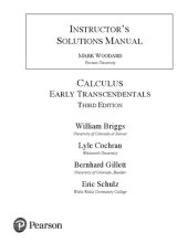 book Calculus Early Transcendentals - Instructor's Solutions Manual