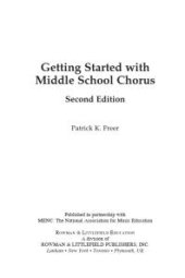 book Getting Started with Middle School Chorus