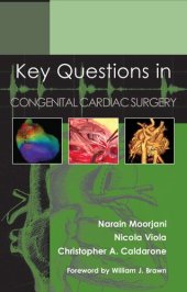 book Key Questions in Congenital Cardiac Surgery