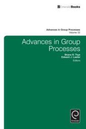 book Advances in Group Processes