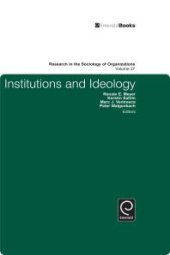 book Institutions and Ideology