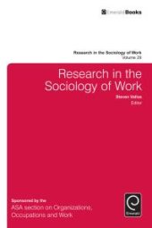 book Research in the Sociology of Work