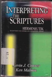 book interpreting the scriptures Sebuah buku teks Tentang Cara Menafsirkan Alkitab