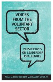 book Voices from the Voluntary Sector : Perspectives on Leadership Challenges