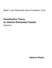 book Classification Theory for Abstract Elementary Classes