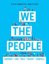 book We the People: An Introduction to American Politics