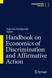 book Handbook on Economics of Discrimination and Affirmative Action