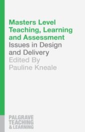 book Masters Level Teaching, Learning and Assessment : Issues in Design and Delivery