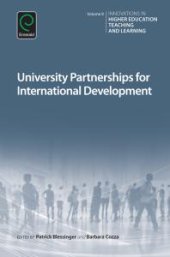 book University Partnerships for International Development