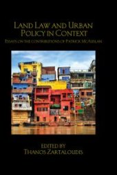 book Land Law and Urban Policy in Context : Essays on the Contributions of Patrick Mcauslan