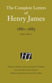 book The Complete Letters of Henry James, 1880–1883 : Volume 1