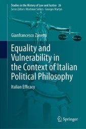 book Equality and Vulnerability in the Context of Italian Political Philosophy: Italian Efficacy