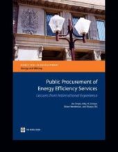 book Public Procurement of Energy Efficiency Services : Lessons from International Experience