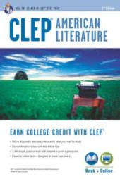 book CLEP® American Literature Book + Online