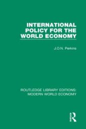 book International Policy for the World Economy