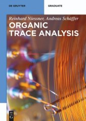 book Organic Trace Analysis