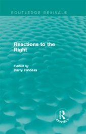 book Routledge Revivals: Reactions to the Right (1990)