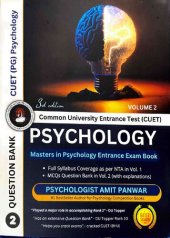 book Psychology - Masters in Psychology Entrance Examination Book