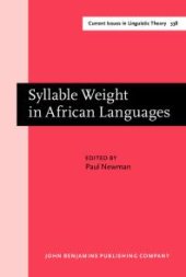 book Syllable Weight in African Languages