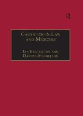 book Causation in Law and Medicine