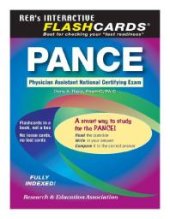 book PANCE (Physician Assistant Nat. Cert Exam) Flashcard Book