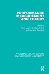 book Performance Measurement and Theory