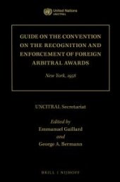 book Guide on the Convention on the Recognition and Enforcement of Foreign Arbitral Awards : New York 1958