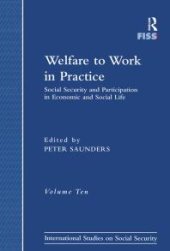 book Welfare to Work in Practice : Social Security and Participation in Economic and Social Life