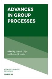 book Advances in Group Processes