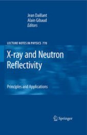 book X-ray and Neutron Reflectivity: Principles and Applications 