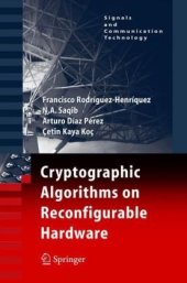 book Cryptographic Algorithms on Reconfigurable Hardware 