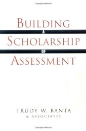 book Building a Scholarship of Assessment 