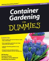 book Container Gardening For Dummies