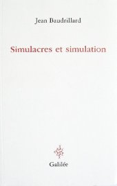 book Simulacres Et Simulation 