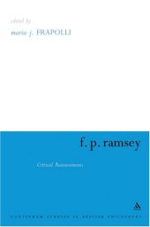 book F. P. Ramsey: Critical Reassessments 