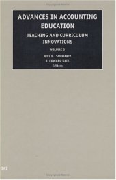 book Advances in Accounting Education Teaching and Curriculum Innovations