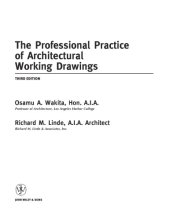 book Professional Handbook of Architectural Working Drawings