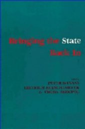 book Bringing the State Back In