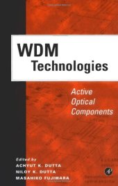 book WDM Technologies: Active Optical Components 