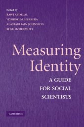 book Measuring Identity: A Guide for Social Scientists