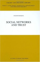 book Social Networks and Trust