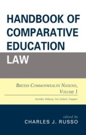 book Handbook of Comparative Education Law : British Commonwealth Nations