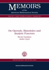 book On Operads, Bimodules and Analytic Functors