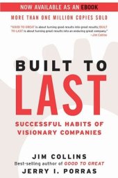 book Built to Last: Successful Habits of Visionary Companies