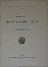 book Minor Buddhist Texts: Third Bhavanakrama