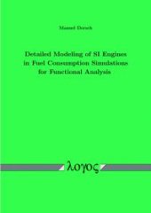 book Detailed Modeling of SI Engines in Fuel Consumption Simulations for Functional Analysis