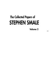 book Collected Papers of Stephen Smale, the - Volume 2