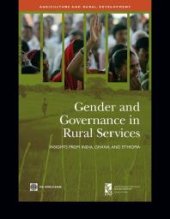 book Gender and Governance in Rural Services : Insights from India, Ghana, and Ethiopia