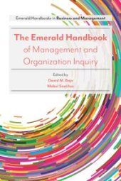 book The Emerald Handbook of Management and Organization Inquiry